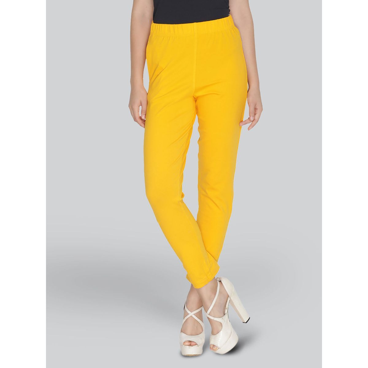 Buy Lyra Hosiery Plain/Solid Women's Regular Fit Free Size Kurti Pants with  Side Pocket (Orange) at Amazon.in